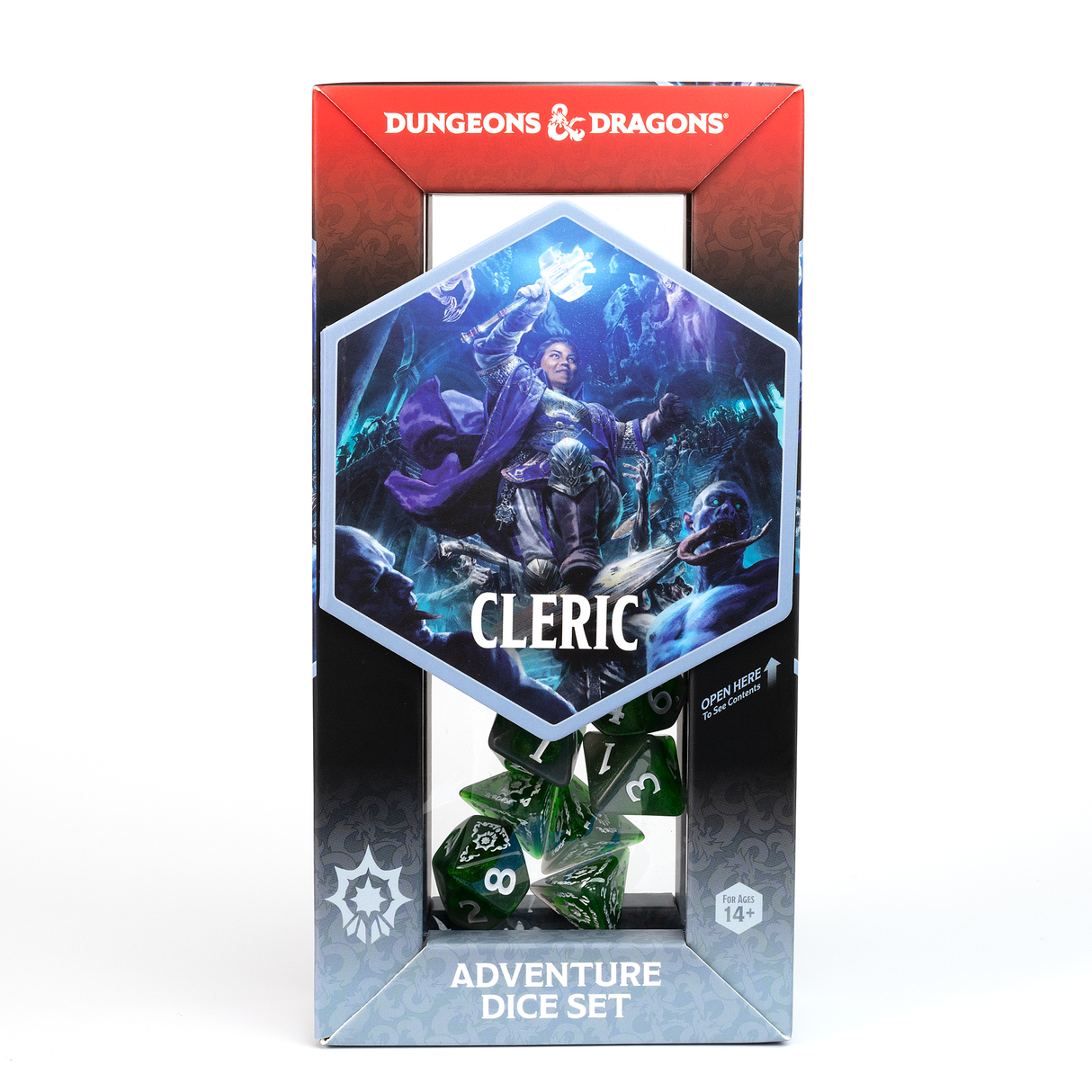 D&D Adventure Dice - Cleric: Green