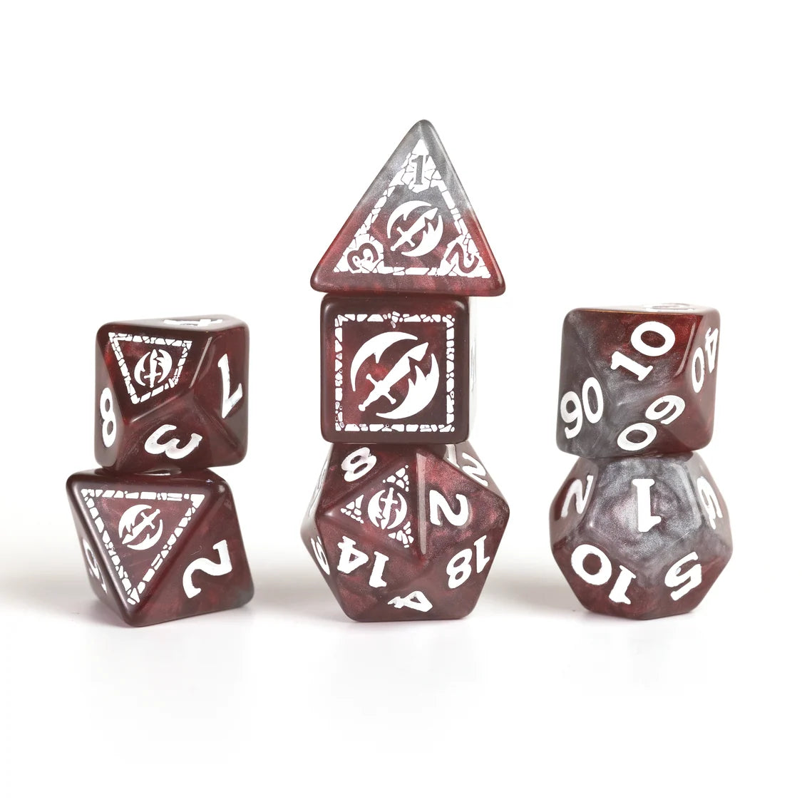 D&D Adventure Dice - Fighter: Red (Reprint)