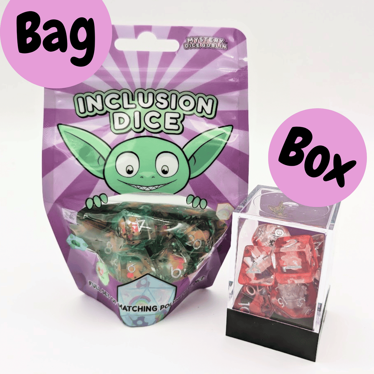 Alien Inclusion Dice Set