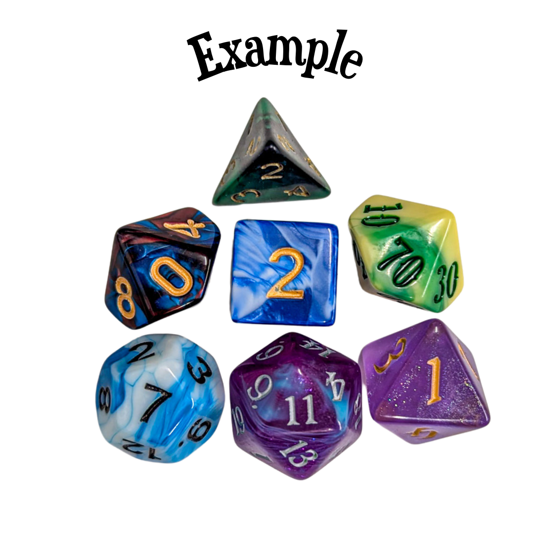 Mismatched Dice Mystery Bag