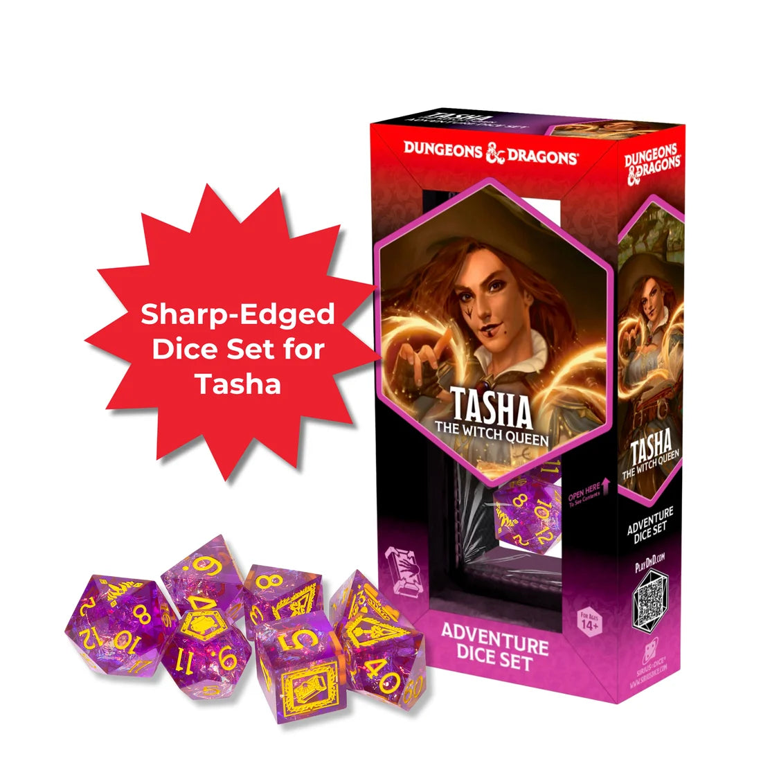 D&D Adventurer Dice Set - Legend of Tasha