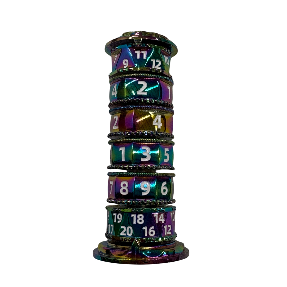 Fidget Dice Tower Rainbow