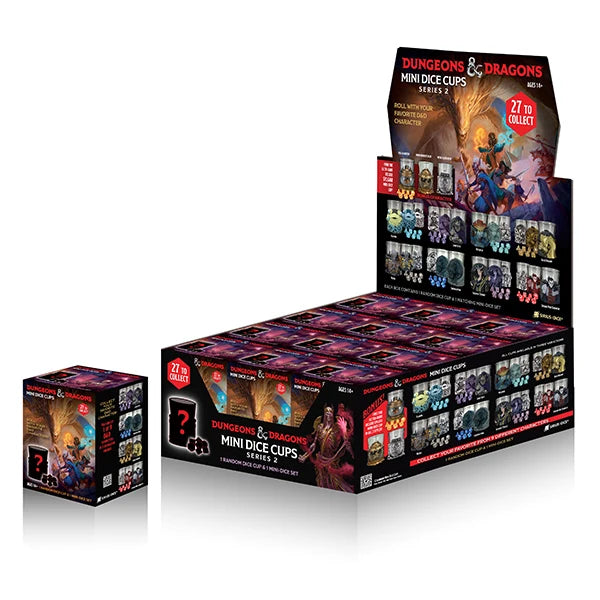 D&D Mini Dice Cups Series 2 PDQ