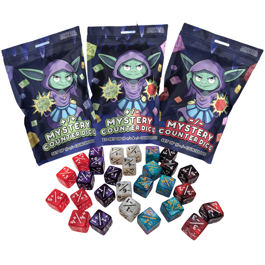 Counter Dice Mystery Bags