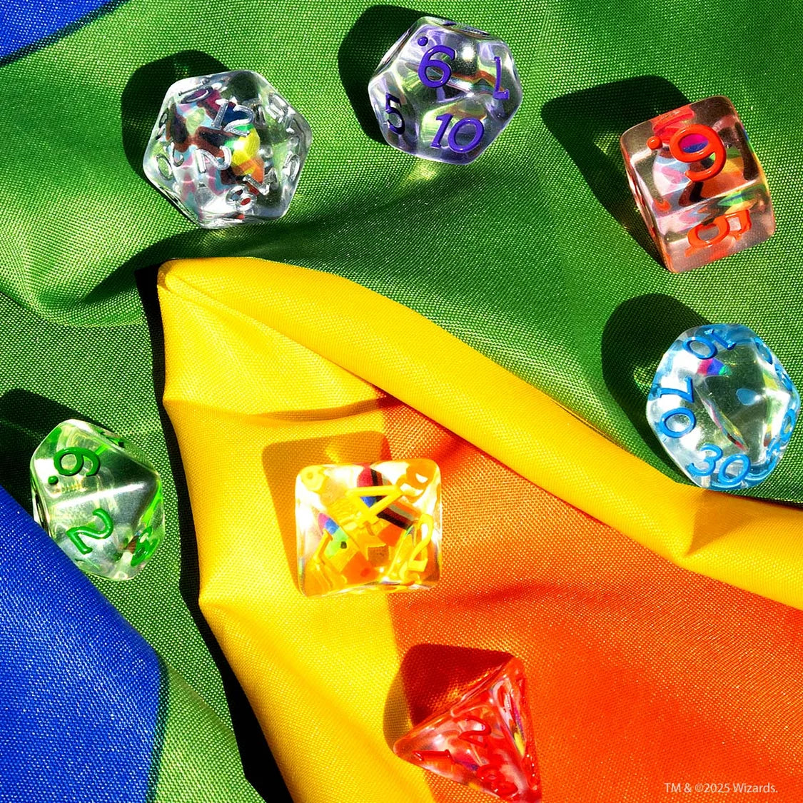 Dice Set - D&D Progress Pride Unlimited