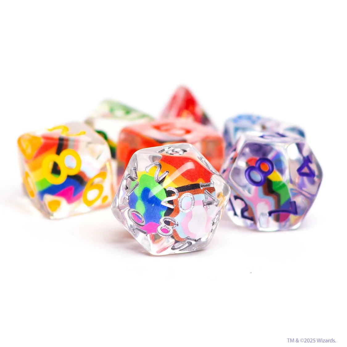 Dice Set - D&D Progress Pride Unlimited