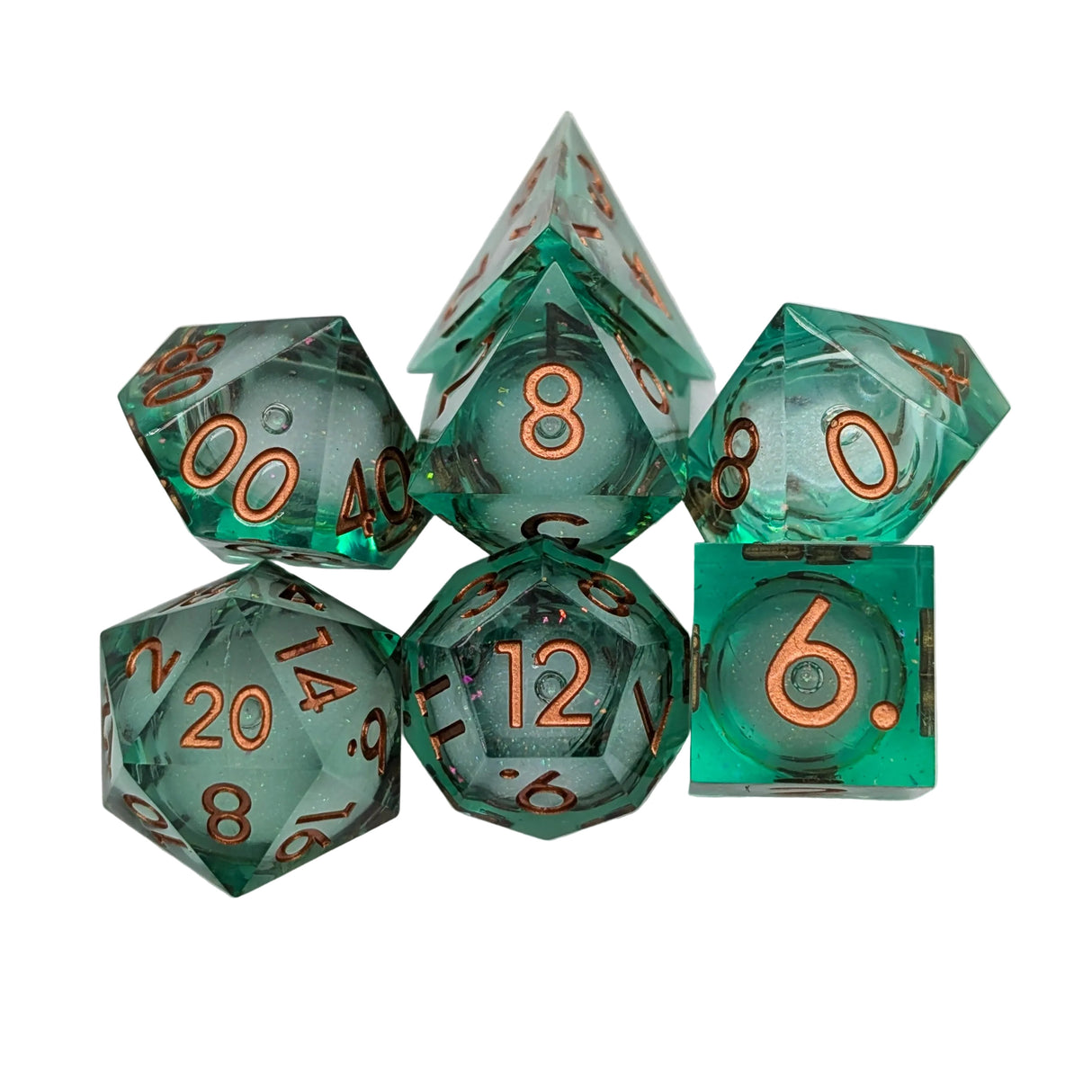 Shimmer Green and Gold Liquid Core Set