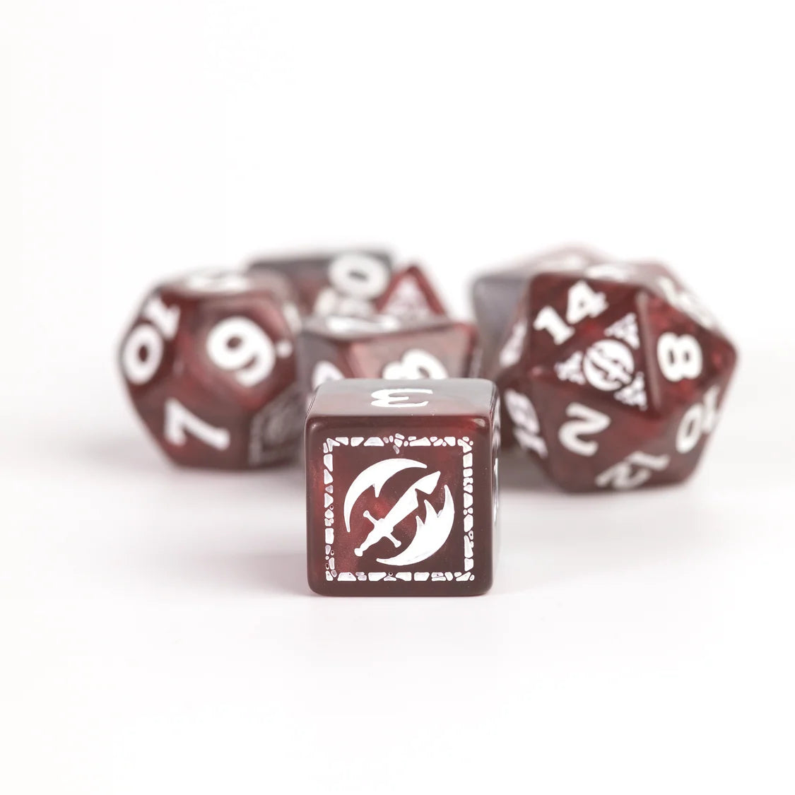 D&D Adventure Dice - Fighter: Red (Reprint)