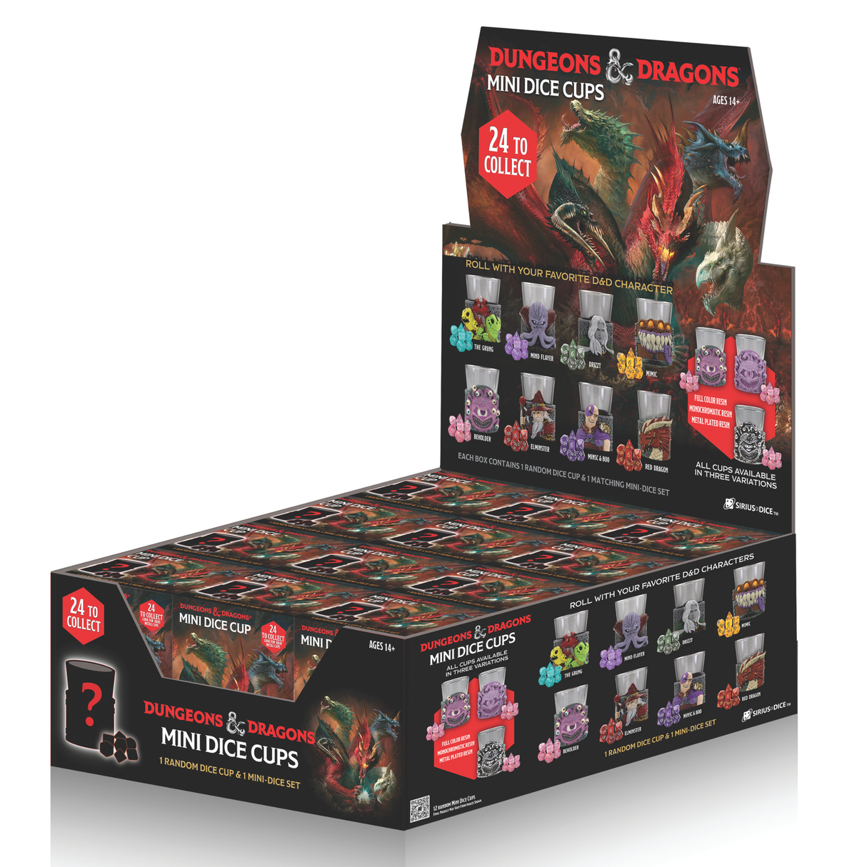 D&D Mini Dice Cups PDQ