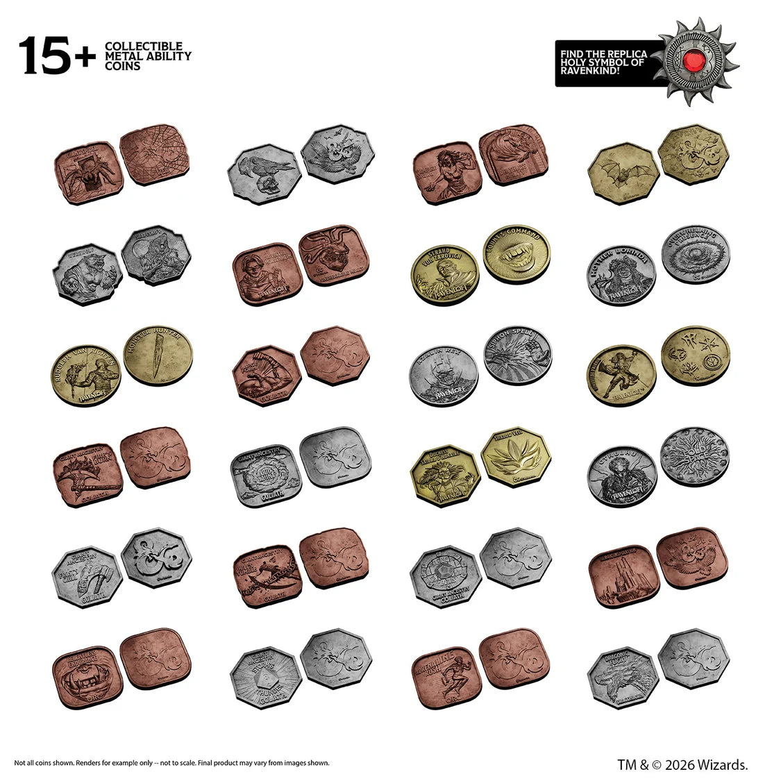 D&D - Mists of Ravenloft Treasure Packs