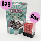 Assorted Pipped D6s (SINGLE SET OF 10 OR 36)