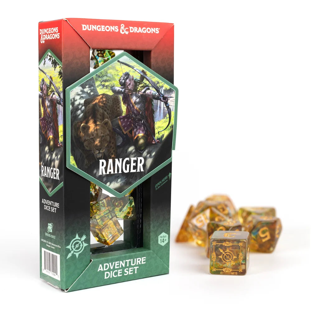 D&D Adventure Dice - Ranger: Gold (Reprint)