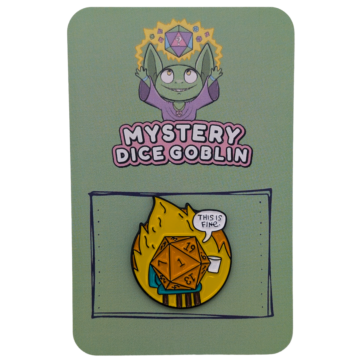 This is Fine Funny Pin