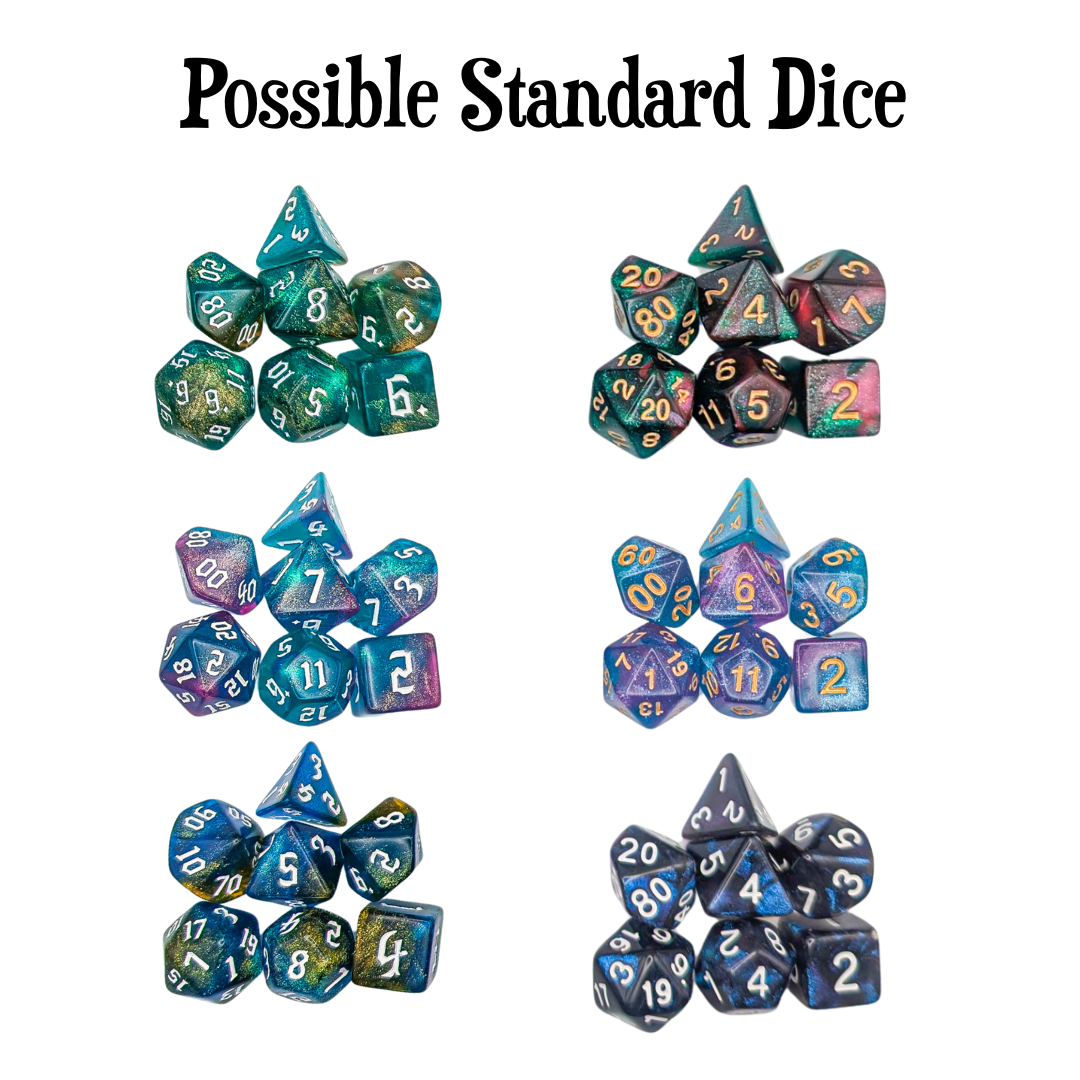 Galaxy Dice Tin