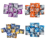 Vortex Light D6 Dice Collection (16mm)